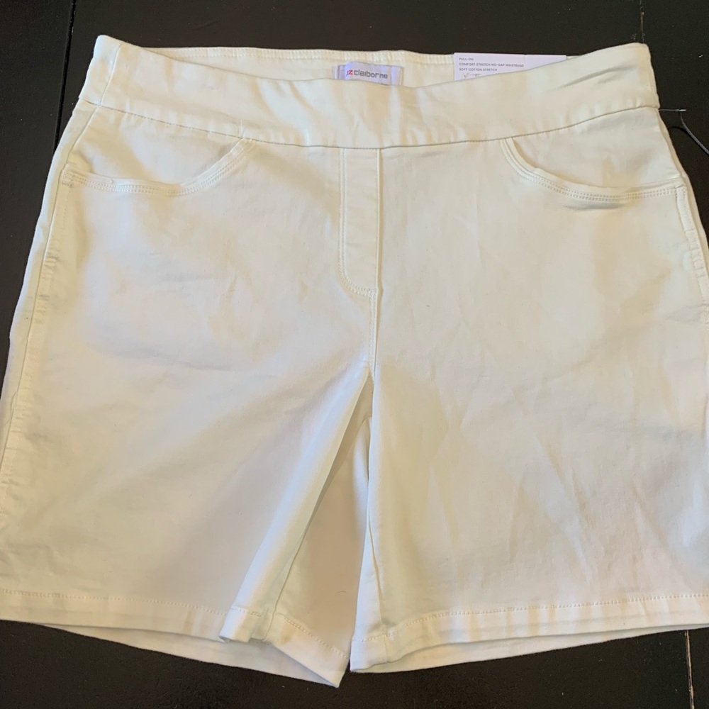 Two pairs of brand new Liz Claiborne shorts. Can be casual or dressed up.